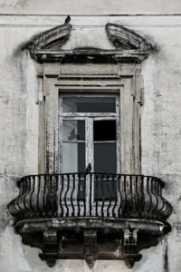 Tauben vorm Fenster (entsaettigt)<br>offene edition Tauben vorm Fenster (entsaettigt) - PHOTOGALERIE WIESBADEN - im süden - fenster und türen