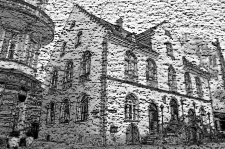 altes rathaus - standesamt - steinstruktur (photo art edition)<br>limitierte edition altes rathaus - standesamt - steinstruktur (photo art edition) - PHOTOGALERIE WIESBADEN - wiesbaden - impressionen 3