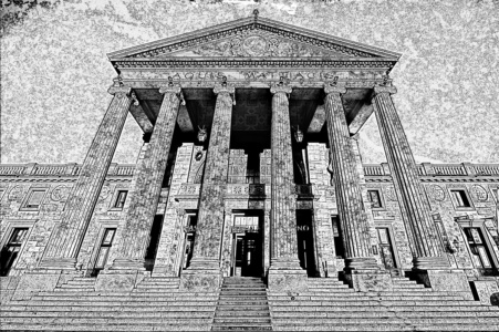 kurhaus - steinstruktur (photo art edition)<br>limitierte edition kurhaus - steinstruktur (photo art edition) - PHOTOGALERIE WIESBADEN - wiesbaden - impressionen 3