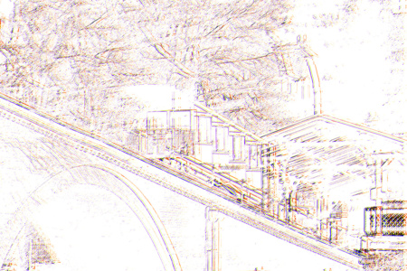 nerobergbahn - linien (photo art edition)<br>limitierte edition nerobergbahn - linien (photo art edition) - PHOTOGALERIE WIESBADEN - wiesbaden - impressionen 2