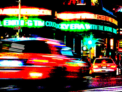 taxi to times square (photo art edition)<br>photo art edition - limitiert taxi to times square (photo art edition) - PHOTOGALERIE WIESBADEN - new york city - fascensation